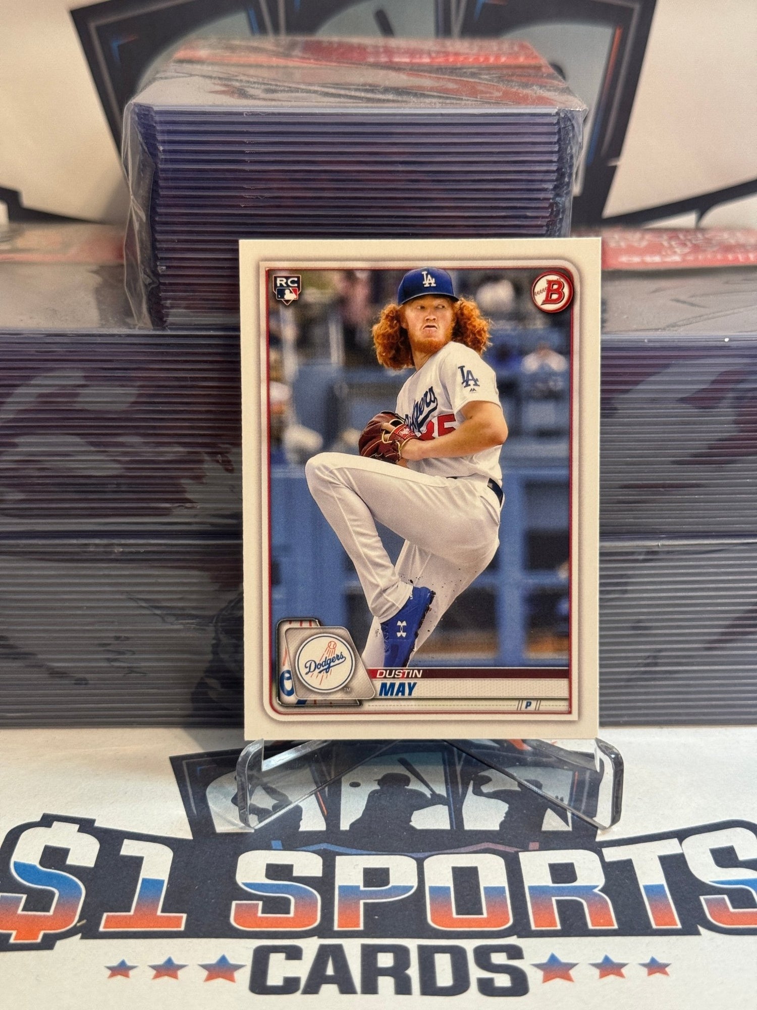 2020 Bowman Dustin May Rookie #38