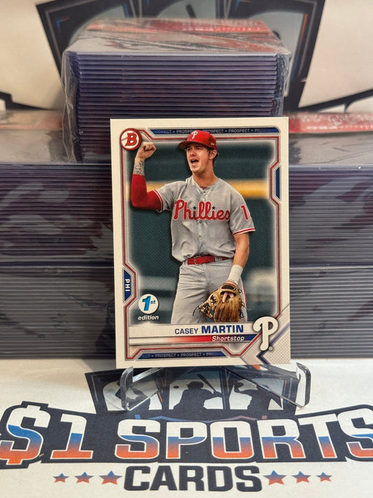 2020 Bowman First Edition Casey Martin #BFE - 92