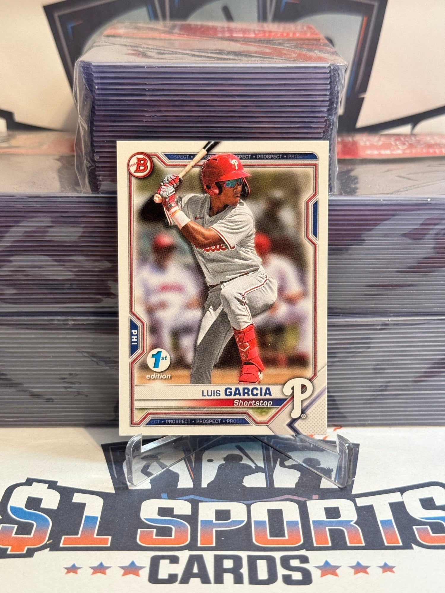 2020 Bowman First Edition Luis Garcia #BFE - 79