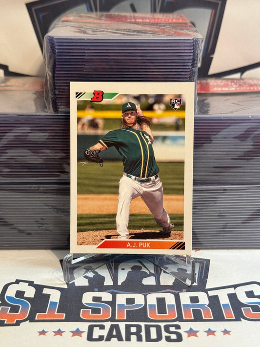 2020 Bowman Heritage A.J. Puk Rookie #64