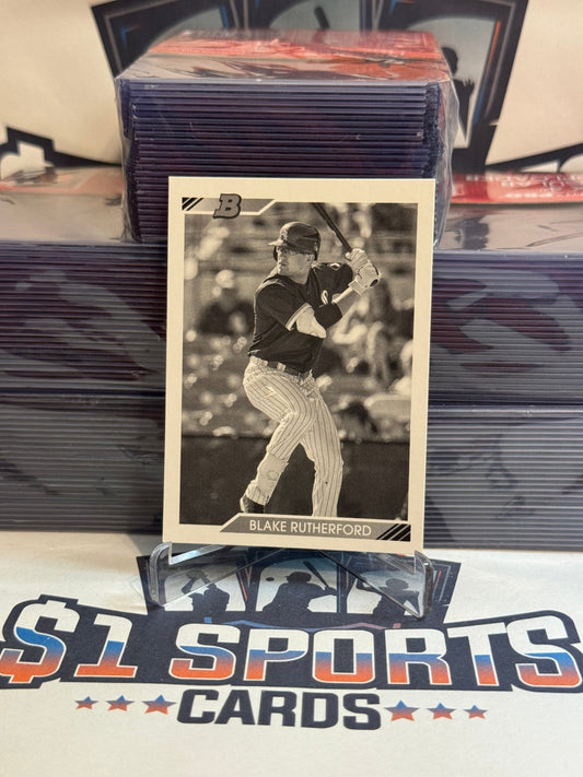 2020 Bowman Heritage Prospects (Black & White) Blake Rutherford #BHP - 13