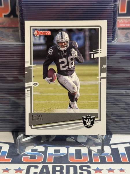 2020 Donruss Josh Jacobs #199