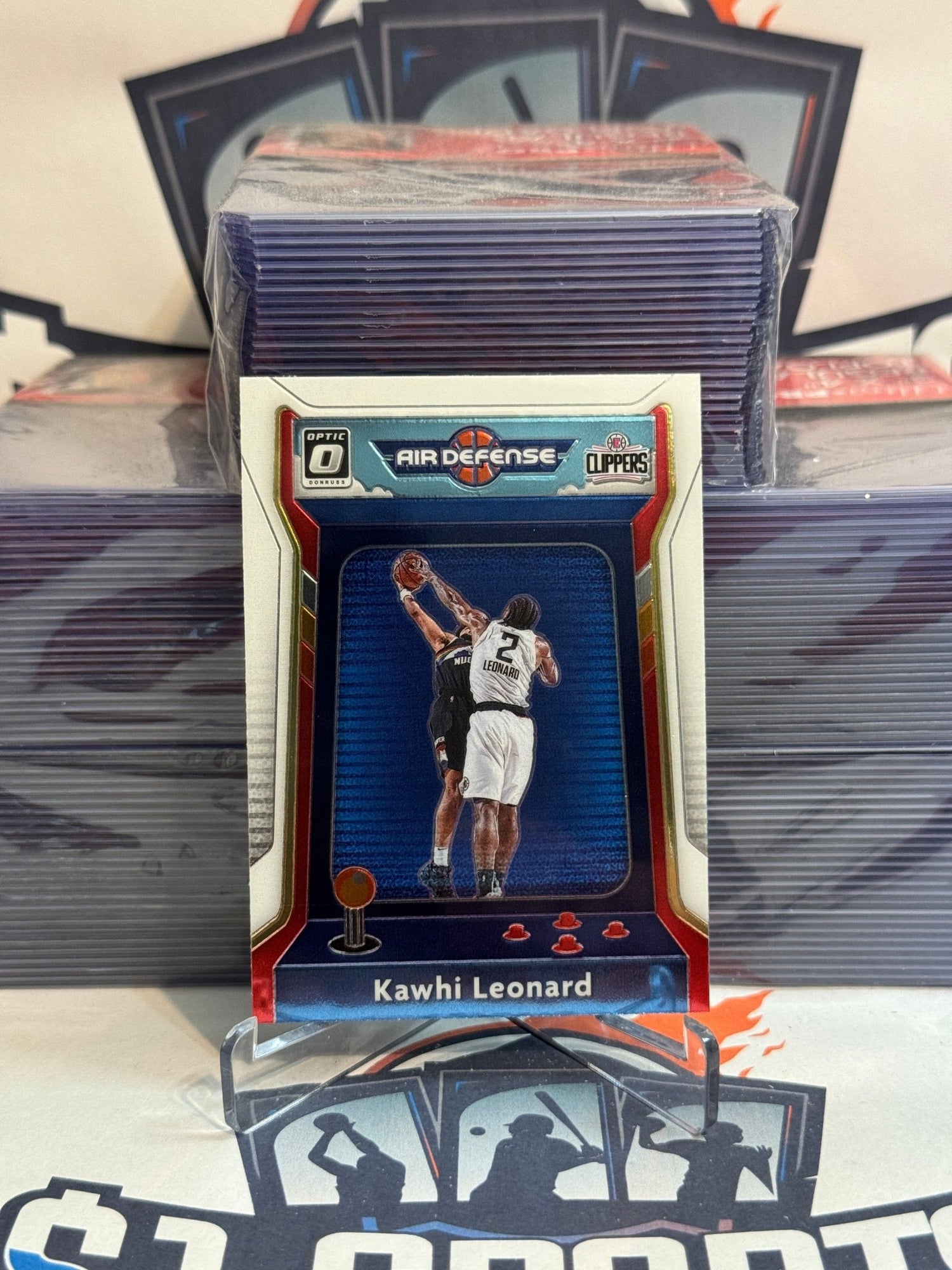 2020 Donruss Optic (Air Defense) Kawhi Leonard #4