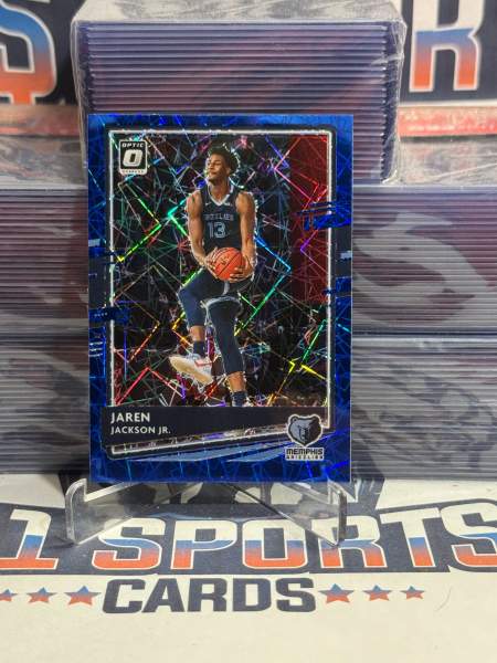 2020 Donruss Optic (Blue Velocity Prizm) Jaren Jackson Jr. 16