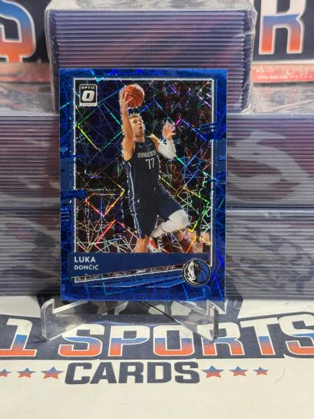 2020 Donruss Optic (Blue Velocity Prizm) Luka Doncic 86