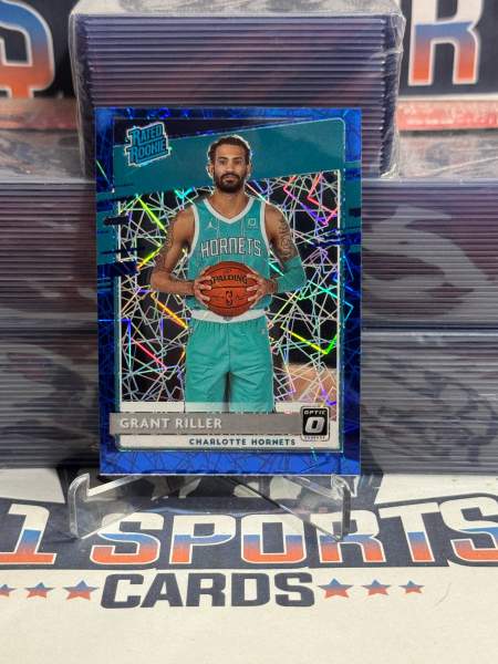 2020 Donruss Optic (Blue Velocity Prizm, Rated Rookie) Grant Riller 200