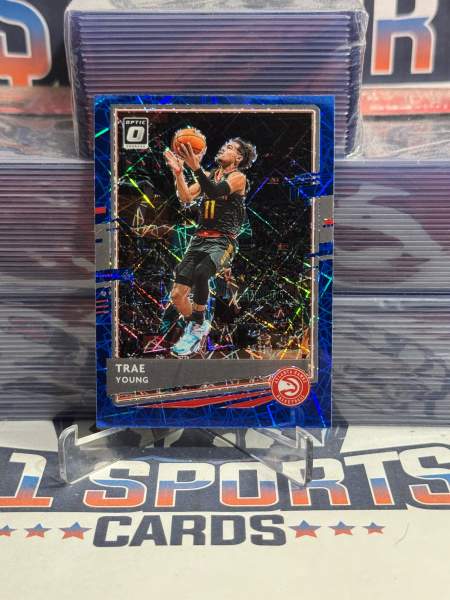 2020 Donruss Optic (Blue Velocity Prizm) Trae Young 2