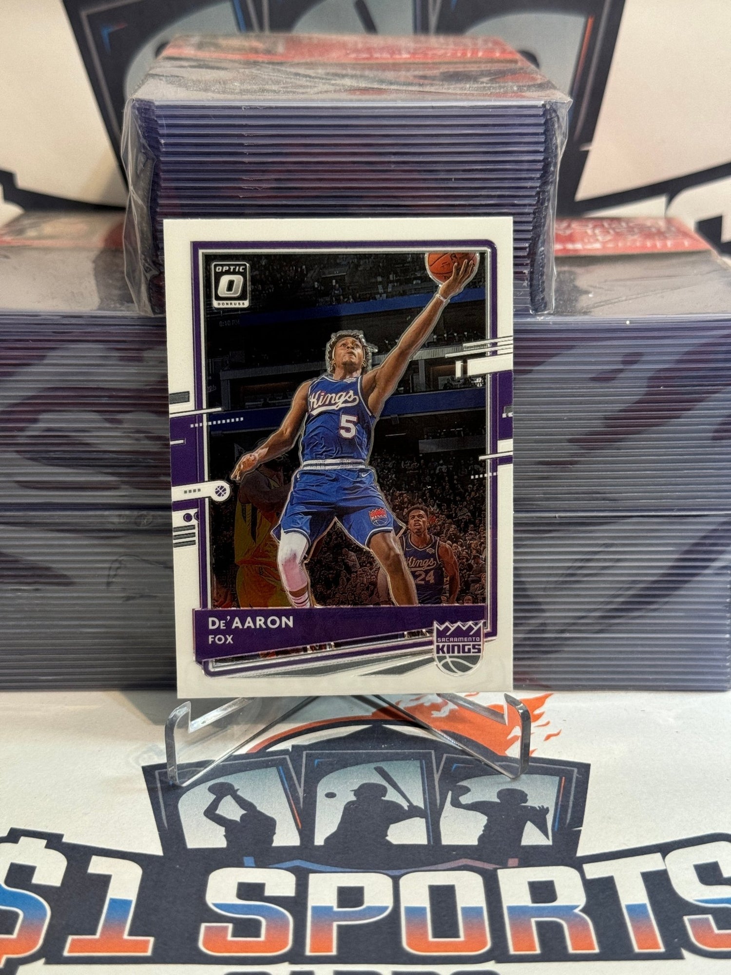 2020 Donruss Optic De'Aaron Fox #23