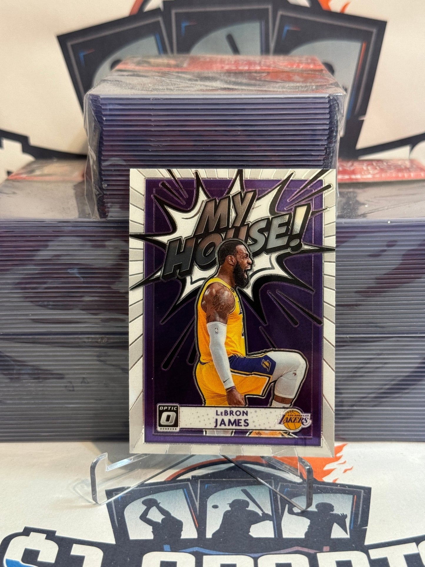 2020 Donruss Optic (My House) LeBron James #4