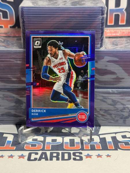 2020 Donruss Optic (Purple Prizm) Derrick Rose 102