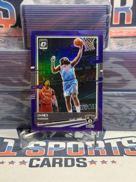2020 Donruss Optic (Purple Prizm) James Harden 134