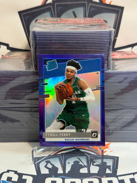 2020 Donruss Optic (Purple Prizm, Rated Rookie) Tyrell Terry #181