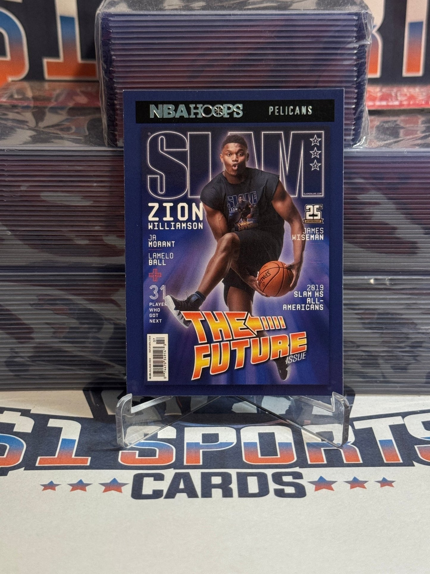 2020 NBA Hoops (SLAM Magazine) Zion Williamson 17