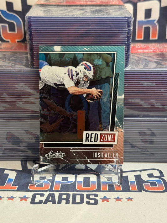 2020 Panini Absolute (Red Zone) Josh Allen #RZ - JA