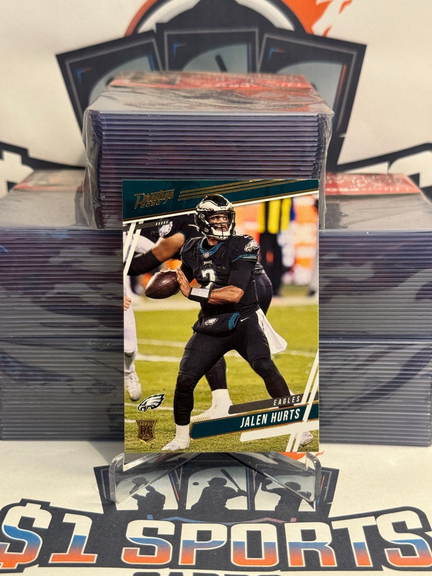 2020 Panini Chronicles (Bronze, Prestige) Jalen Hurts Rookie #310