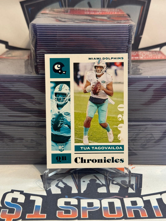 2020 Panini Chronicles (Teal) Tua Tagovailoa Rookie #60