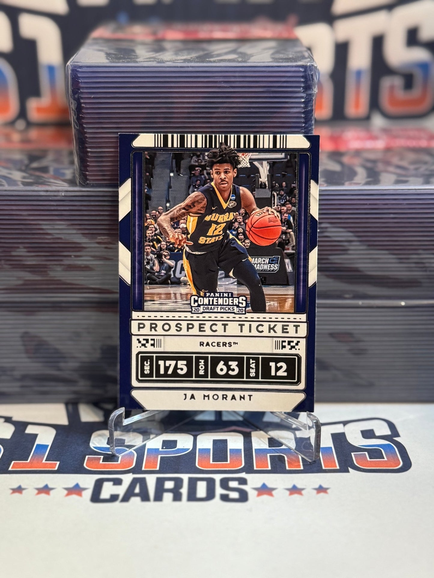 2020 Panini Contenders Draft Picks (2nd Year) Ja Morant #12