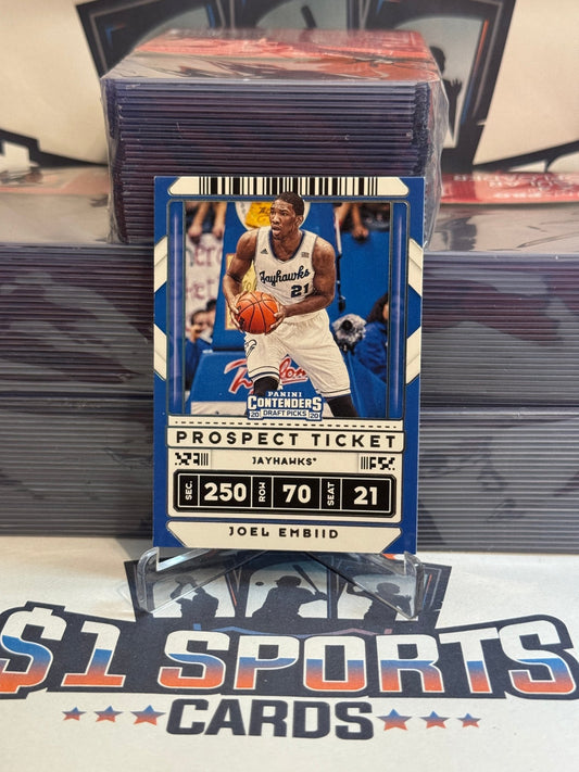 2020 Panini Contenders Draft Picks (Prospect Ticket) Joel Embiid #21