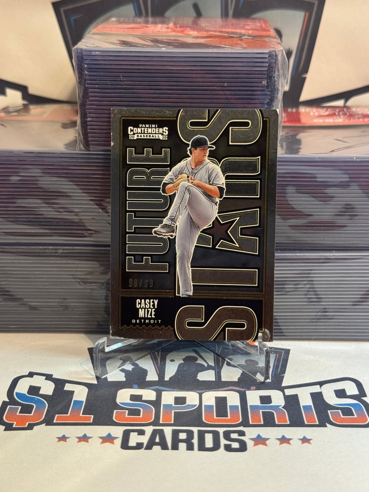 2020 Panini Contenders (Foil, Future Stars 98/99) Casey Mize #FS - 3