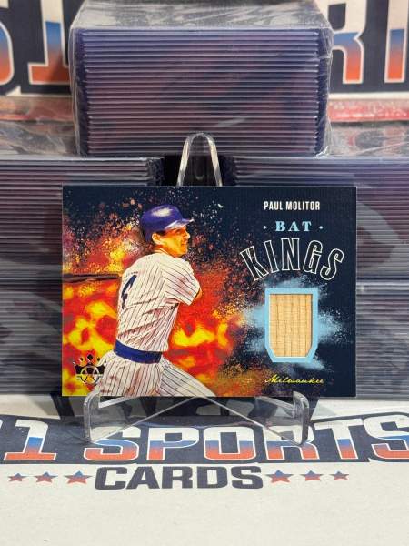 2020 Panini Diamond Kings (Bat Kings Relic) Paul Molitor BK - PM