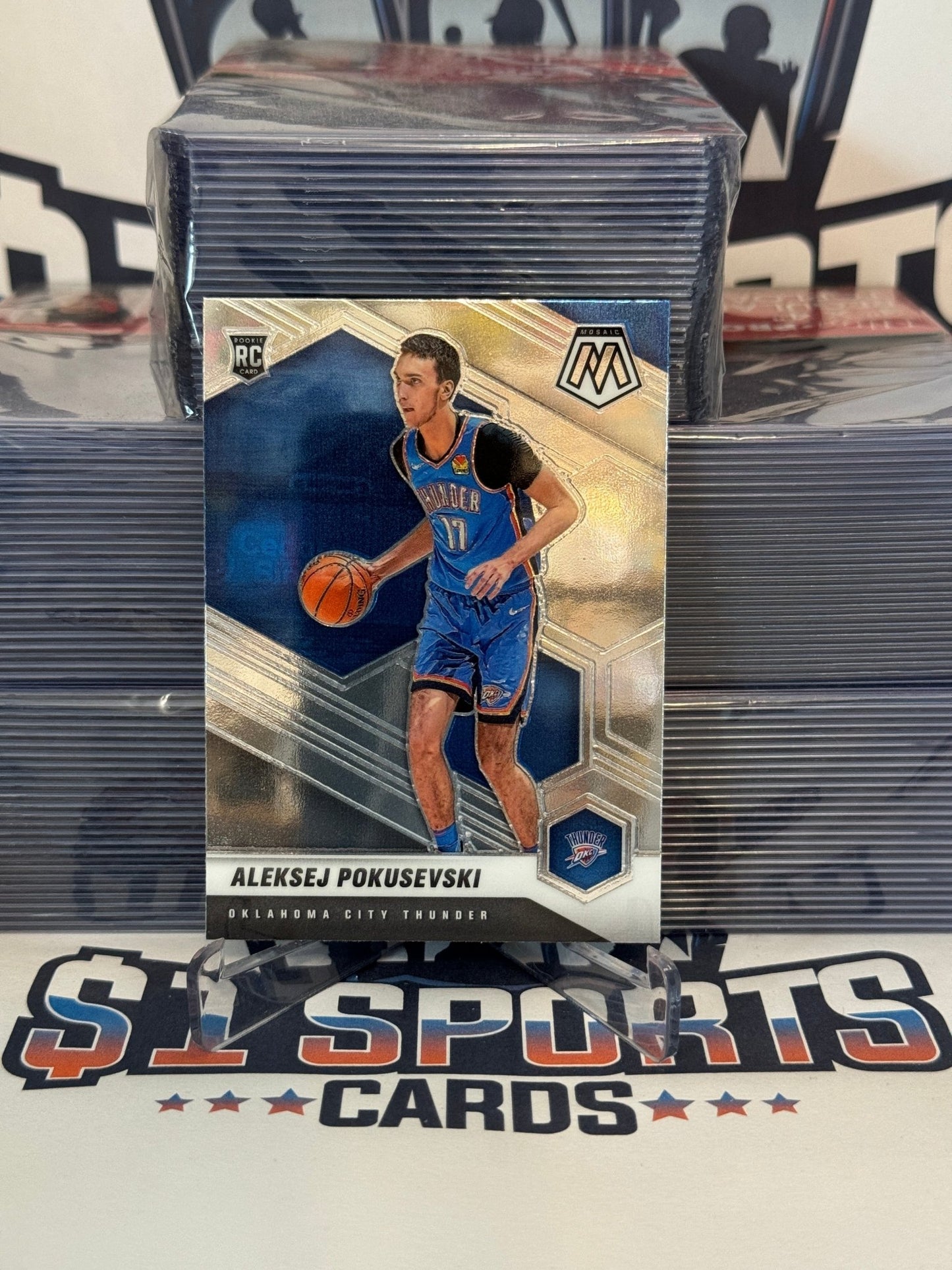 2020 Panini Mosaic Aleksej Pokusevski Rookie #226