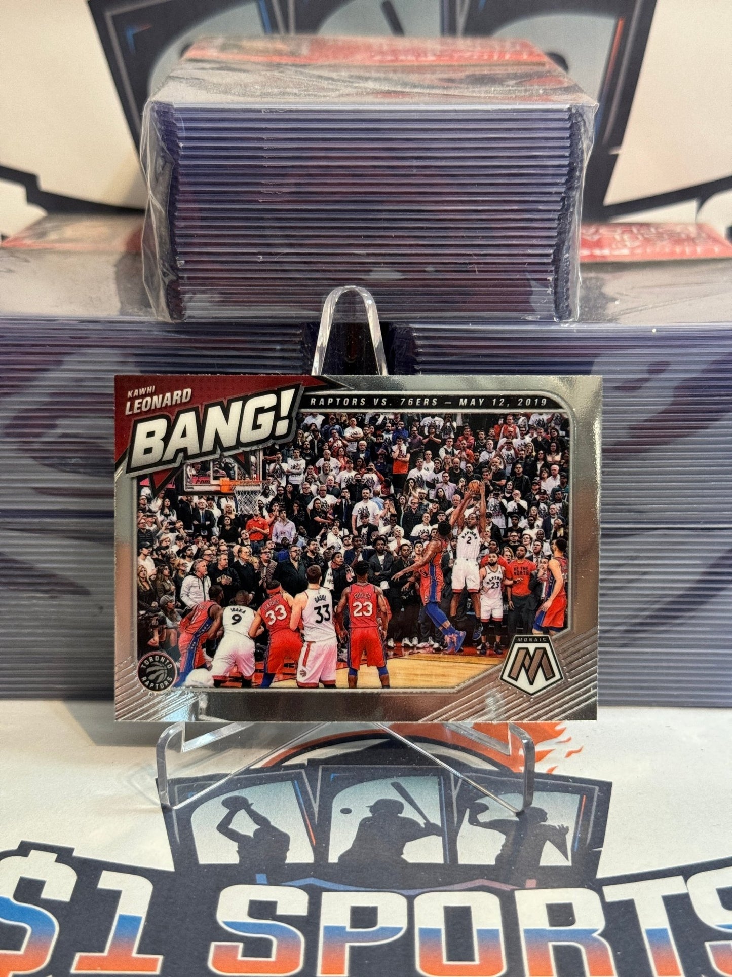 2020 Panini Mosaic (Bang!) Kawhi Leonard #8