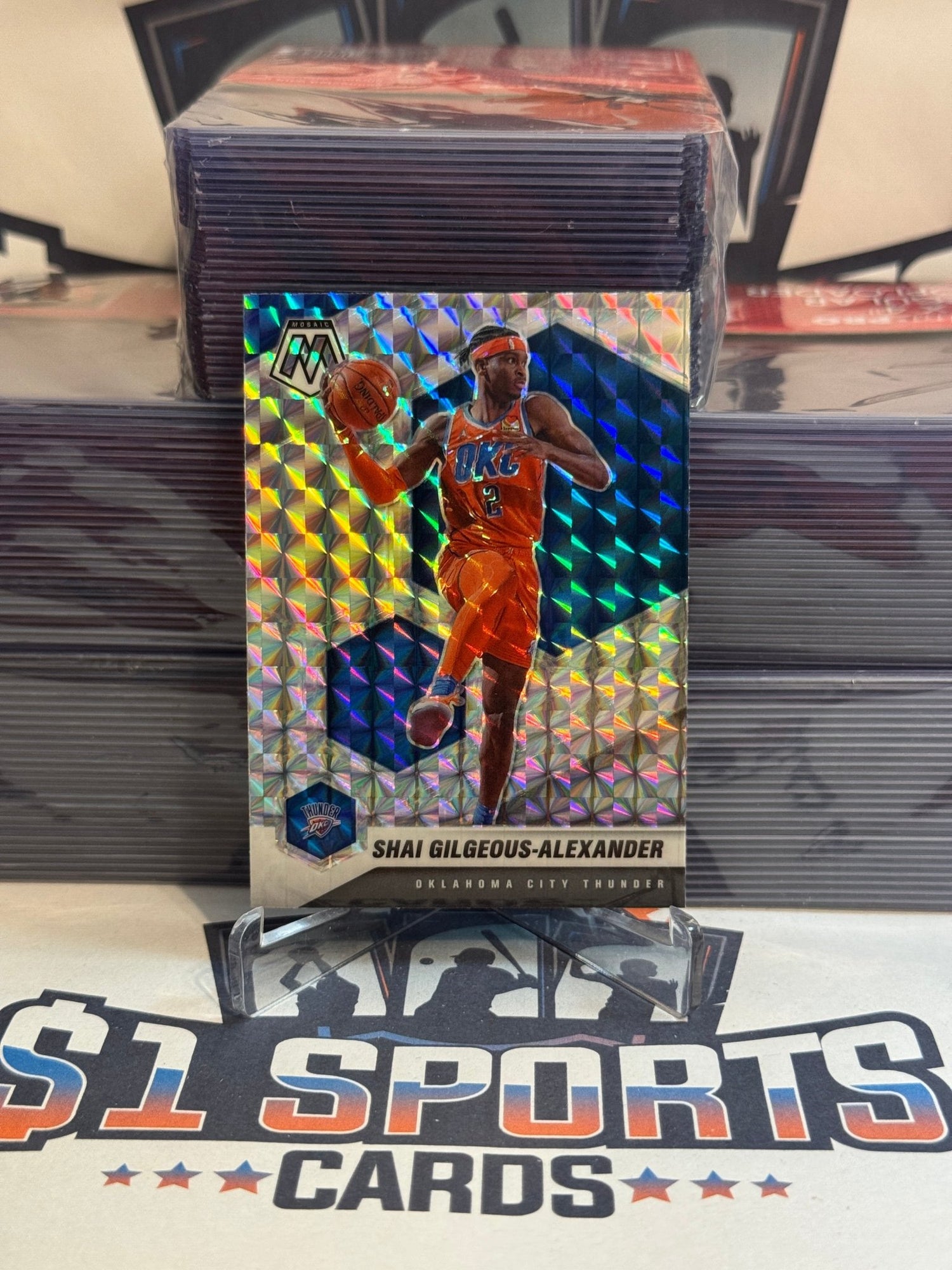 2020 Panini Mosaic (Green Prizm) Derrick Jones Jr. #31