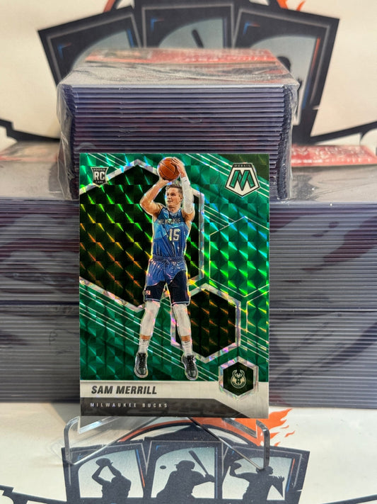 2020 Panini Mosaic (Green Prizm) Sam Merrill #240