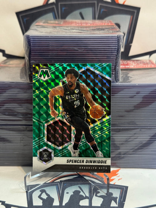 2020 Panini Mosaic (Green Prizm) Spencer Dinwiddie #6