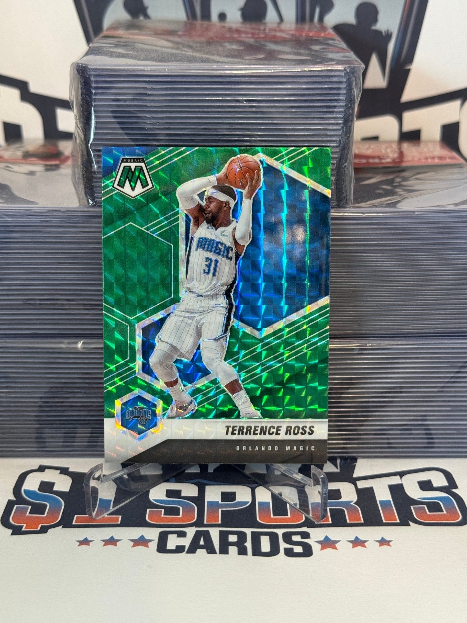 2020 Panini Mosaic (Green Prizm) Terrence Ross #134