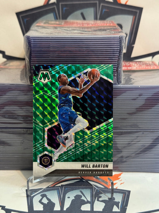 2020 Panini Mosaic (Green Prizm) Will Barton #158