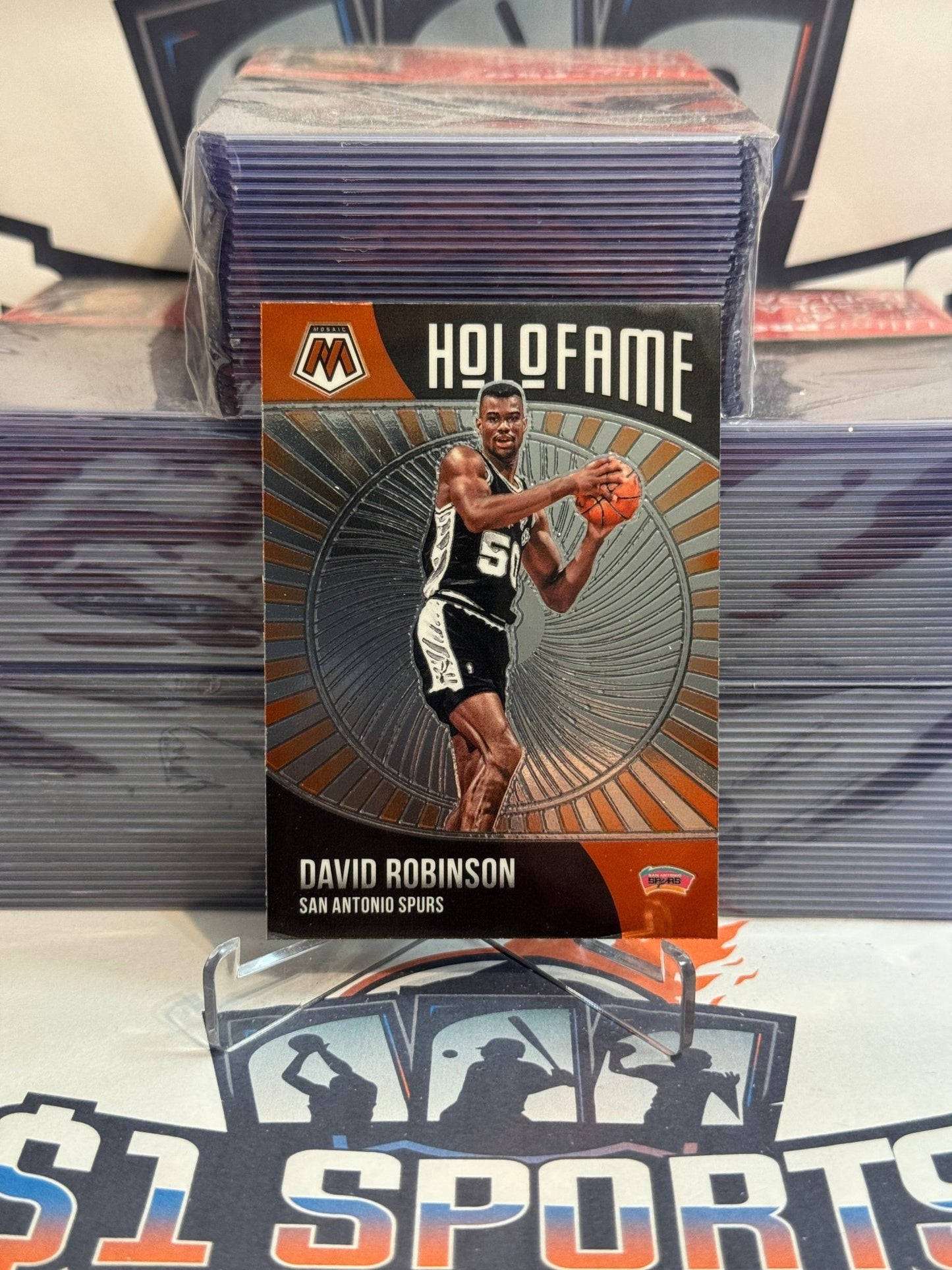 2020 Panini Mosaic (HoloFame) David Robinson #14