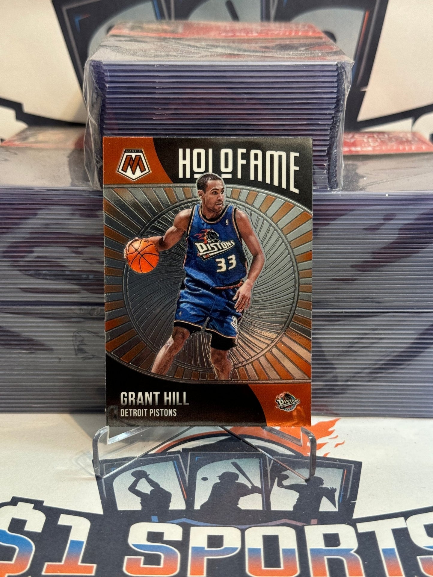 2020 Panini Mosaic (HoloFame) Grant Hill #16