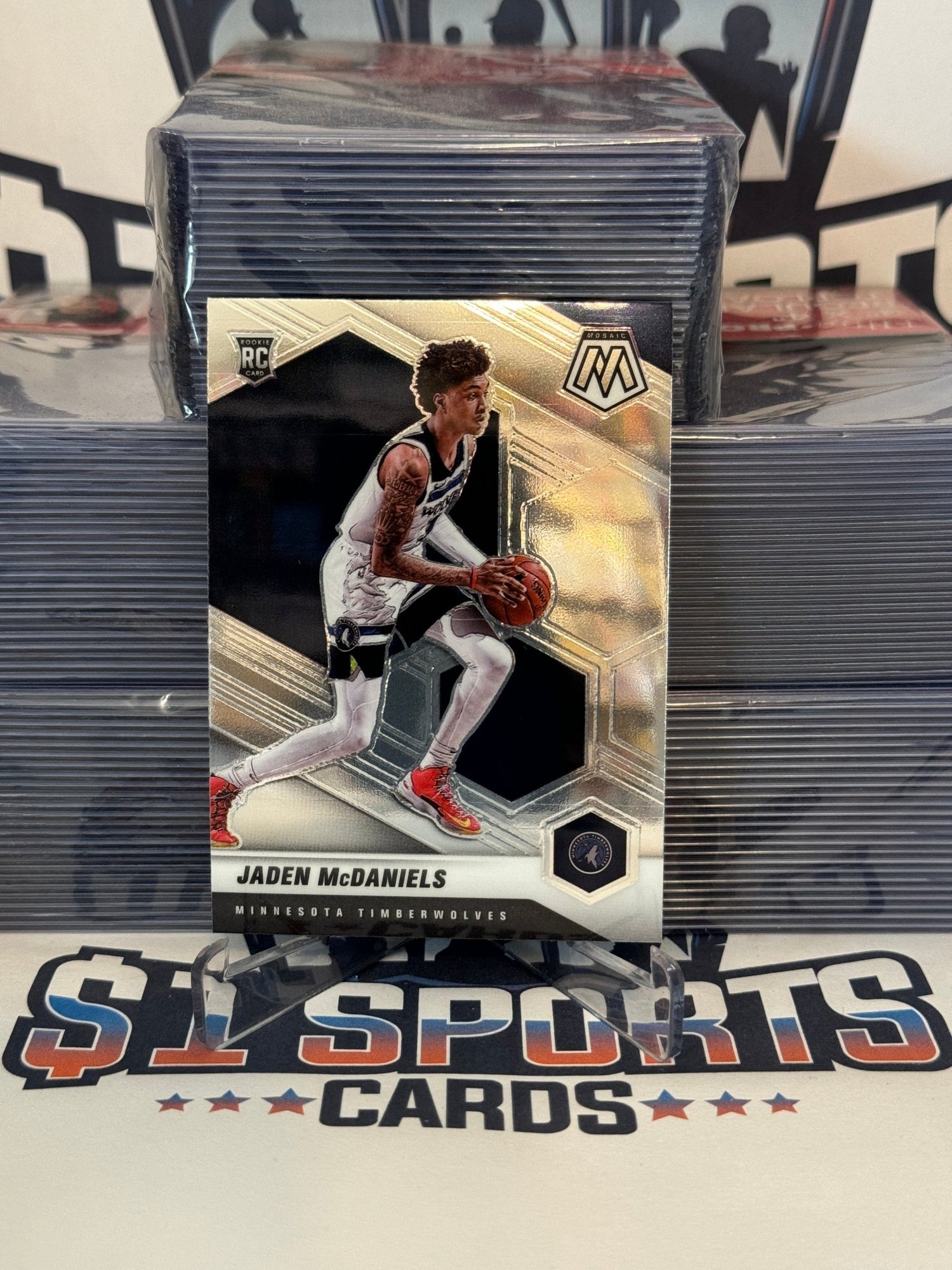 2020 Panini Mosaic Jaden McDaniels Rookie #235