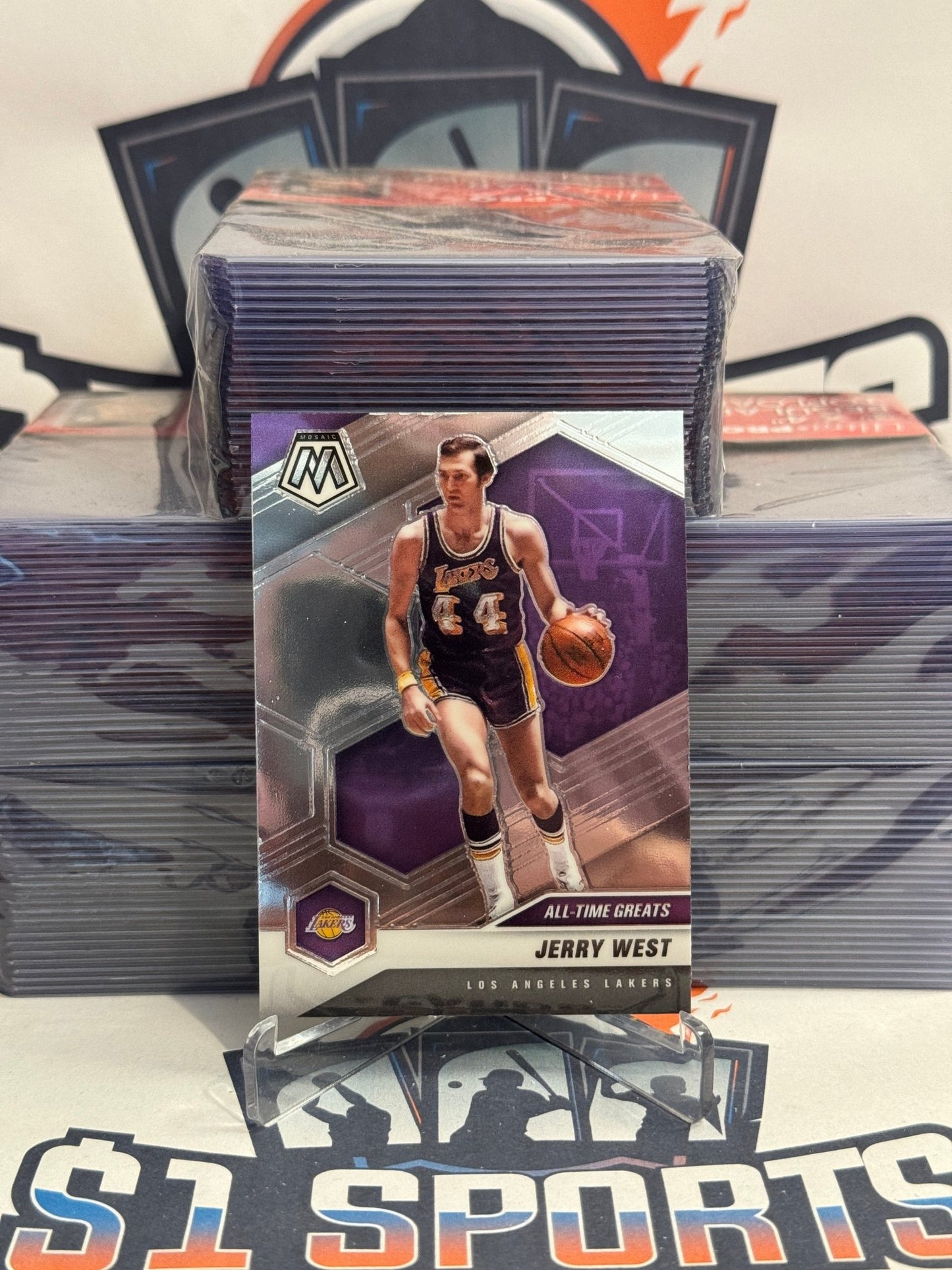 2020 Panini Mosaic Jerry West #293