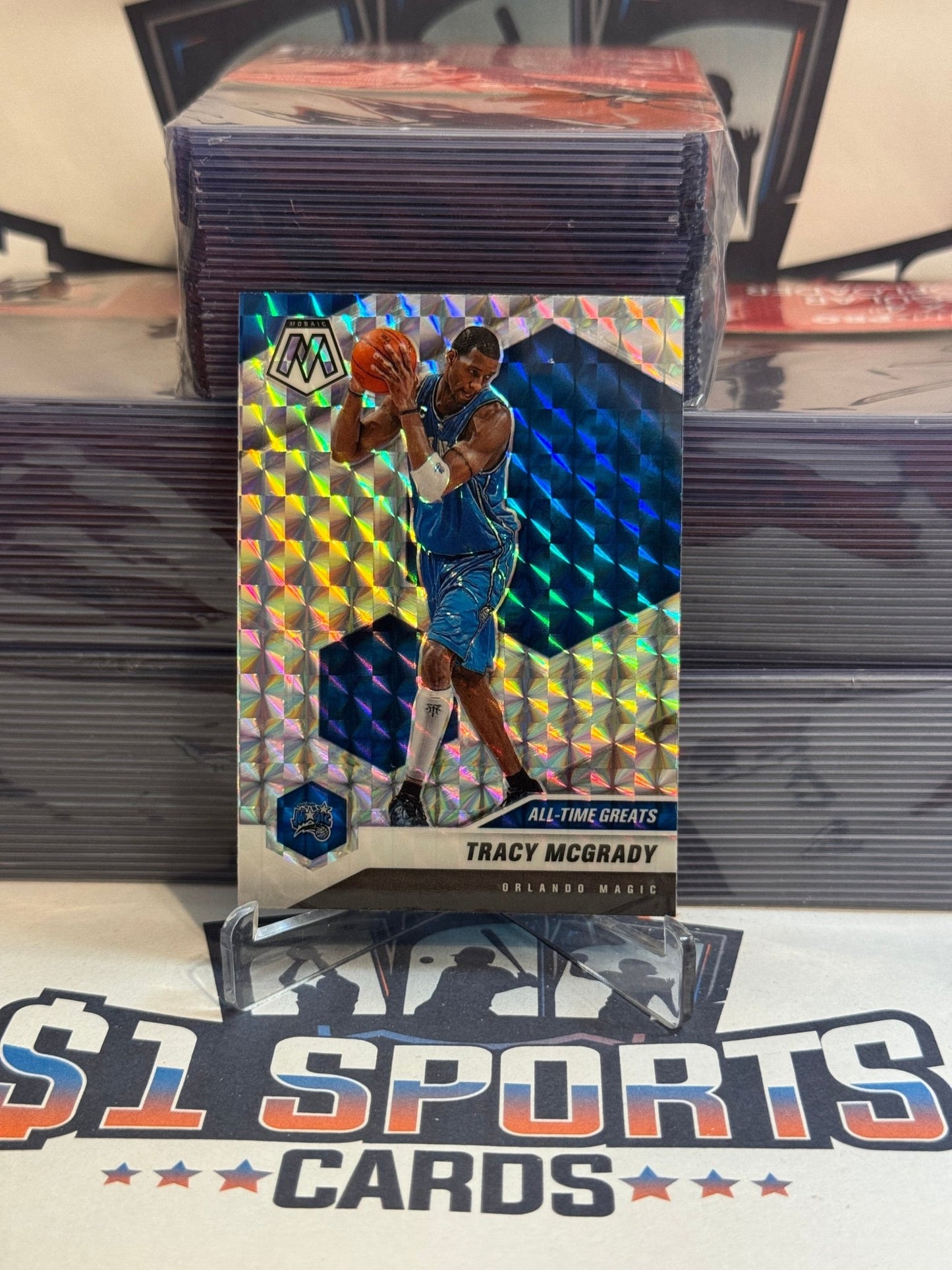 2020 Panini Mosaic (Mosaic Prizm, All - Time Greats) Tracy McGrady #287