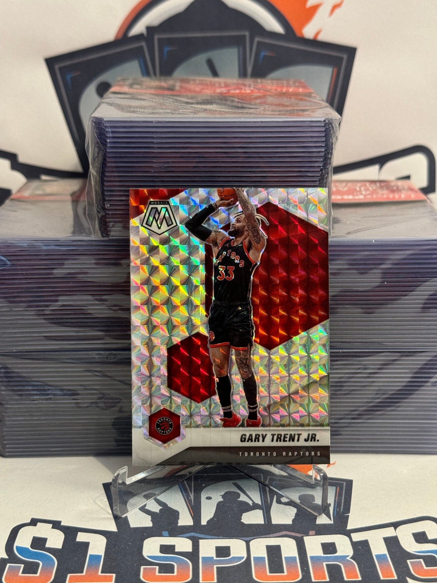 2020 Panini Mosaic (Mosaic Prizm) Gary Trent Jr. #135