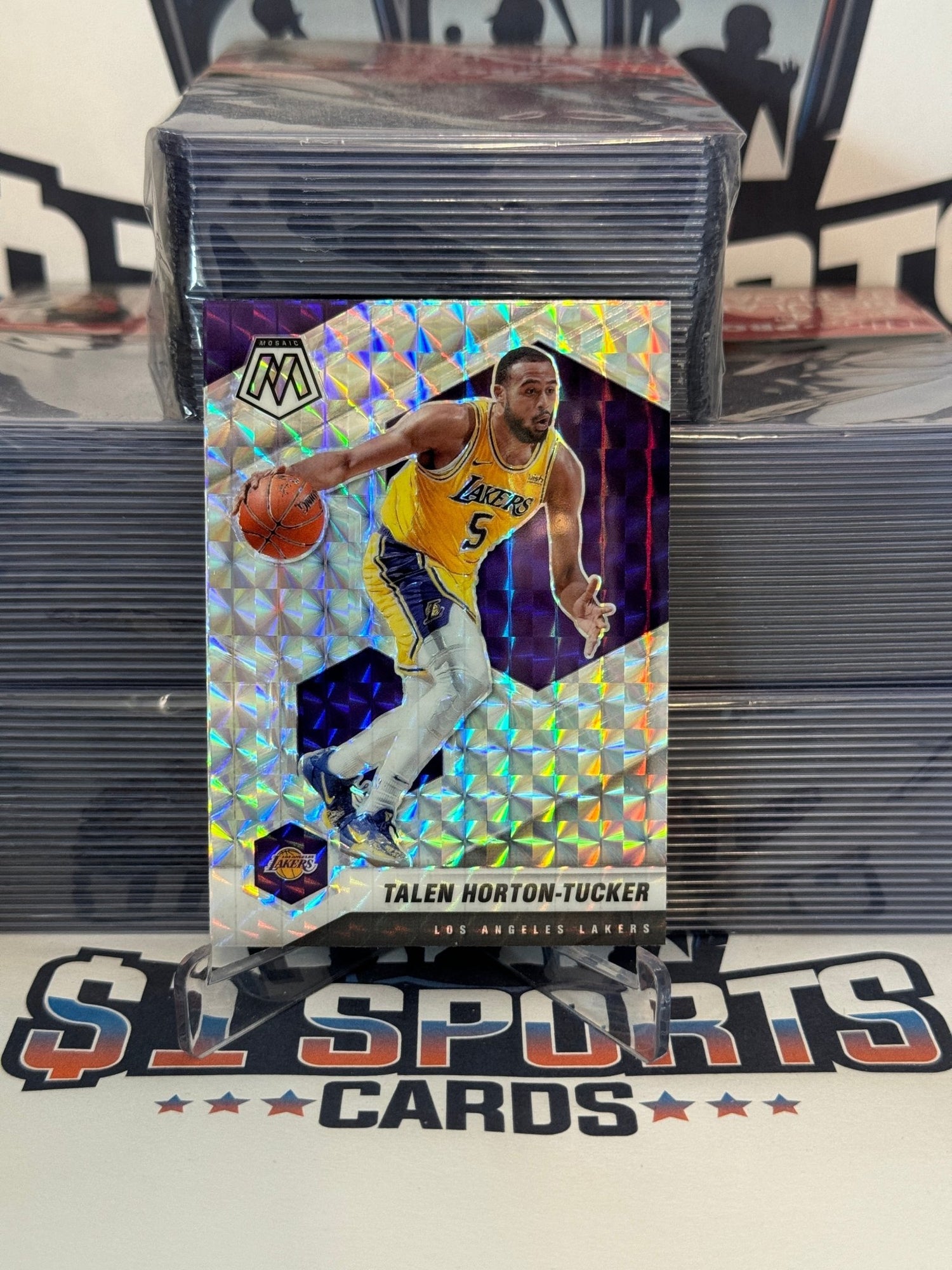 2020 Panini Mosaic (Mosaic Prizm) Talen Horton-Tucker #151