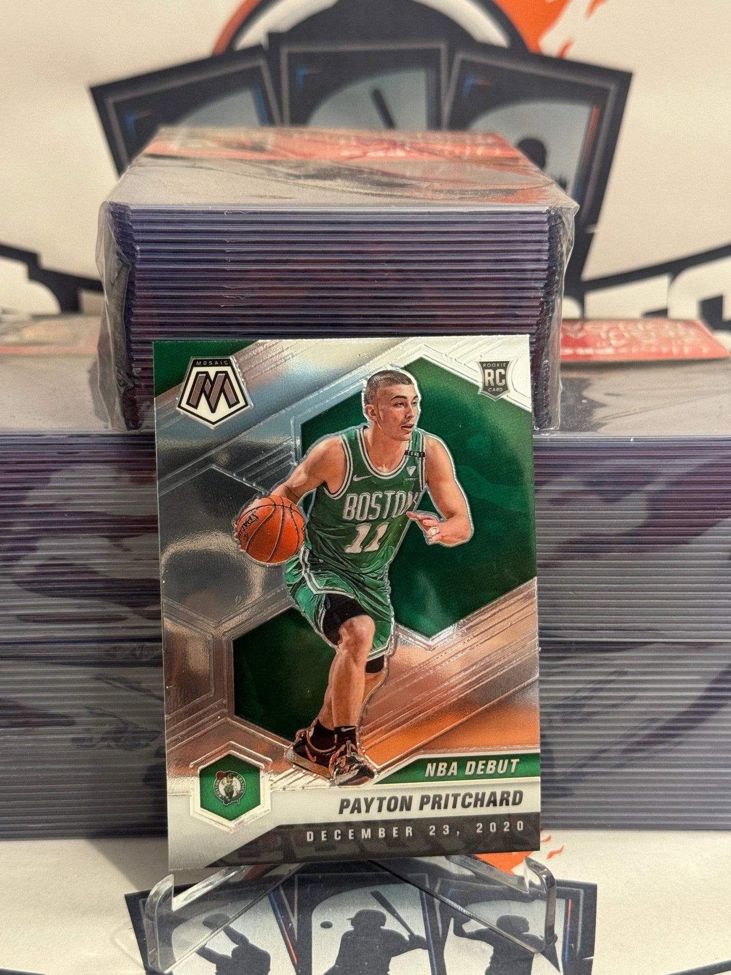 2020 Panini Mosaic (NBA Debut) Payton Pritchard Rookie #269