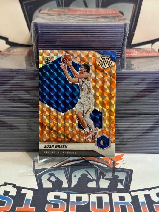 2020 Panini Mosaic (Orange Reactive Prizm) Josh Green Rookie #230