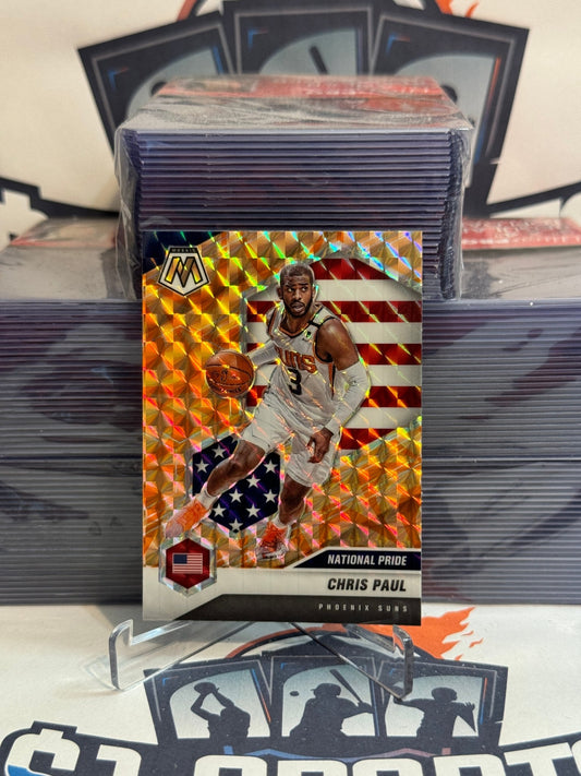 2020 Panini Mosaic (Orange Reactive Prizm, National Pride) Chris Paul #251