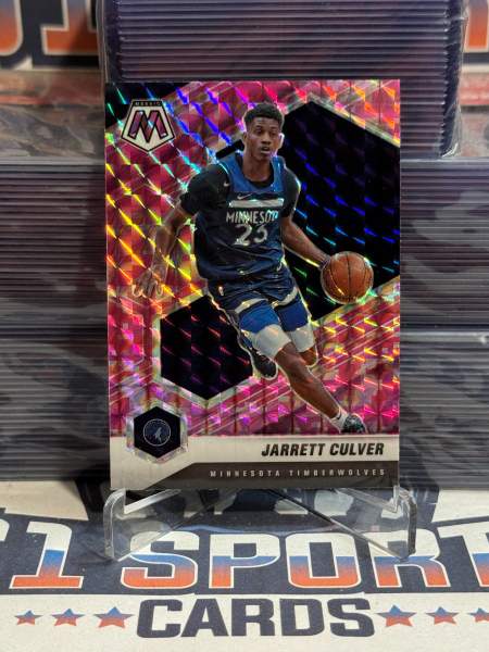 2020 Panini Mosaic (Pink Camo Prizm) Jarrett Culver 176