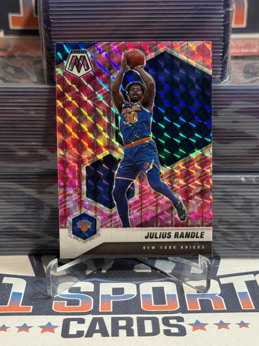 2020 Panini Mosaic (Pink Camo Prizm) Julius Randle 152