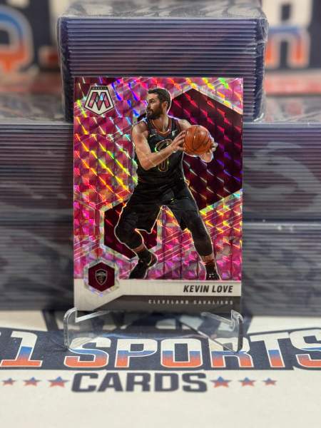 2020 Panini Mosaic (Pink Camo Prizm) Kevin Love 101