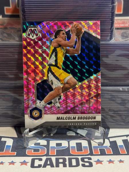 2020 Panini Mosaic (Pink Camo Prizm) Malcolm Brogdon 26