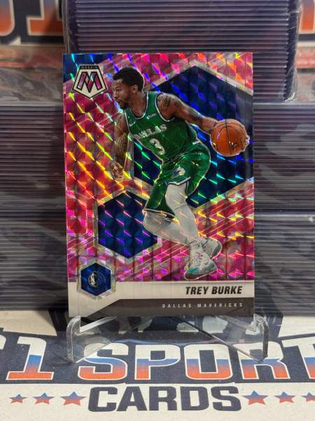 2020 Panini Mosaic (Pink Camo Prizm) Trey Burke 110