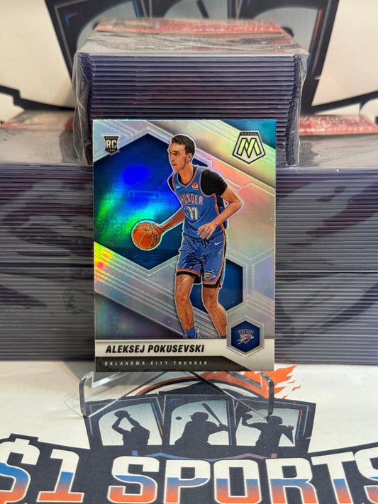 2020 Panini Mosaic (Silver Prizm) Aleksej Pokusevski Rookie #226