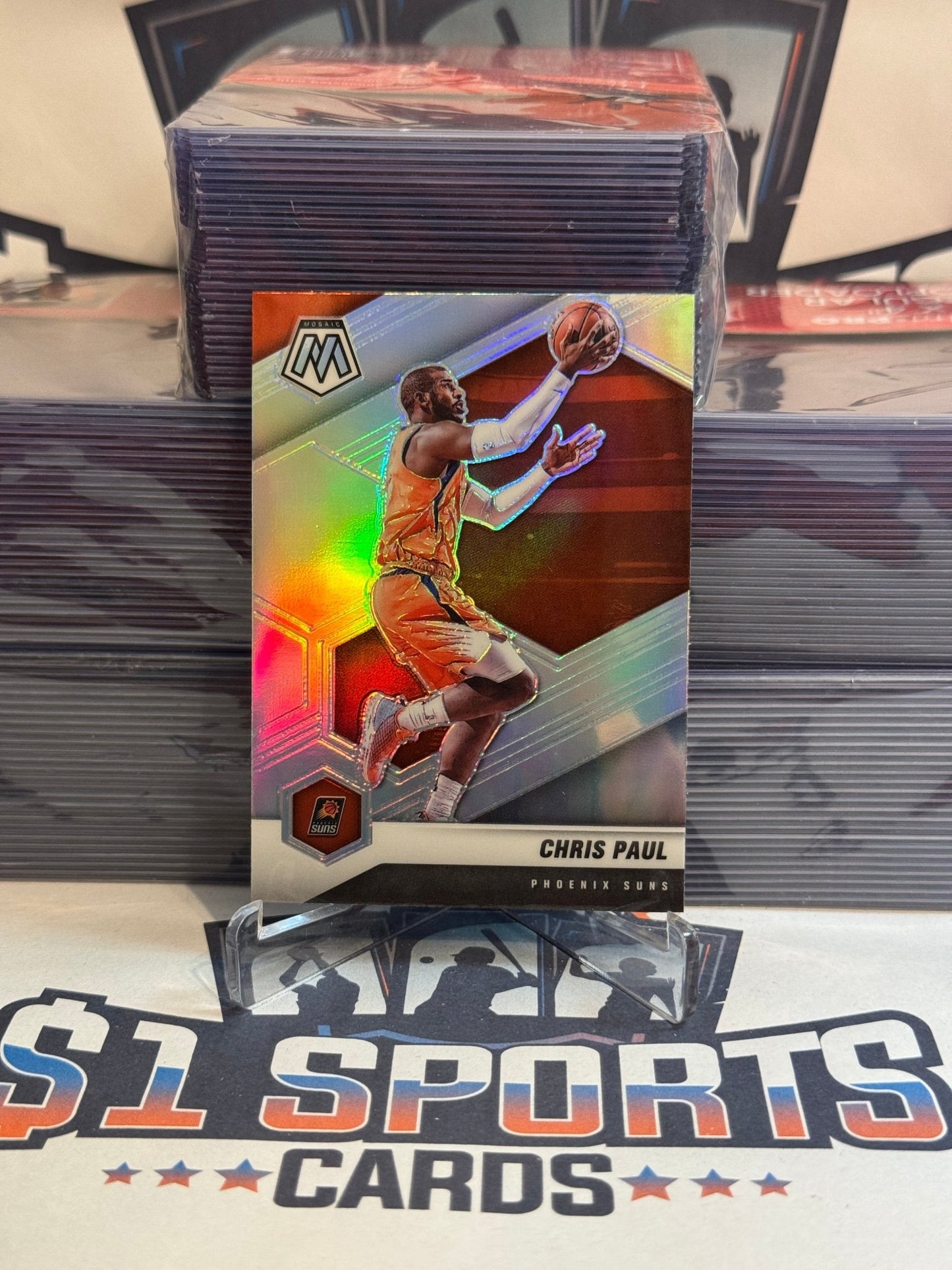 2020 Panini Mosaic (Silver Prizm) Chris Paul #92