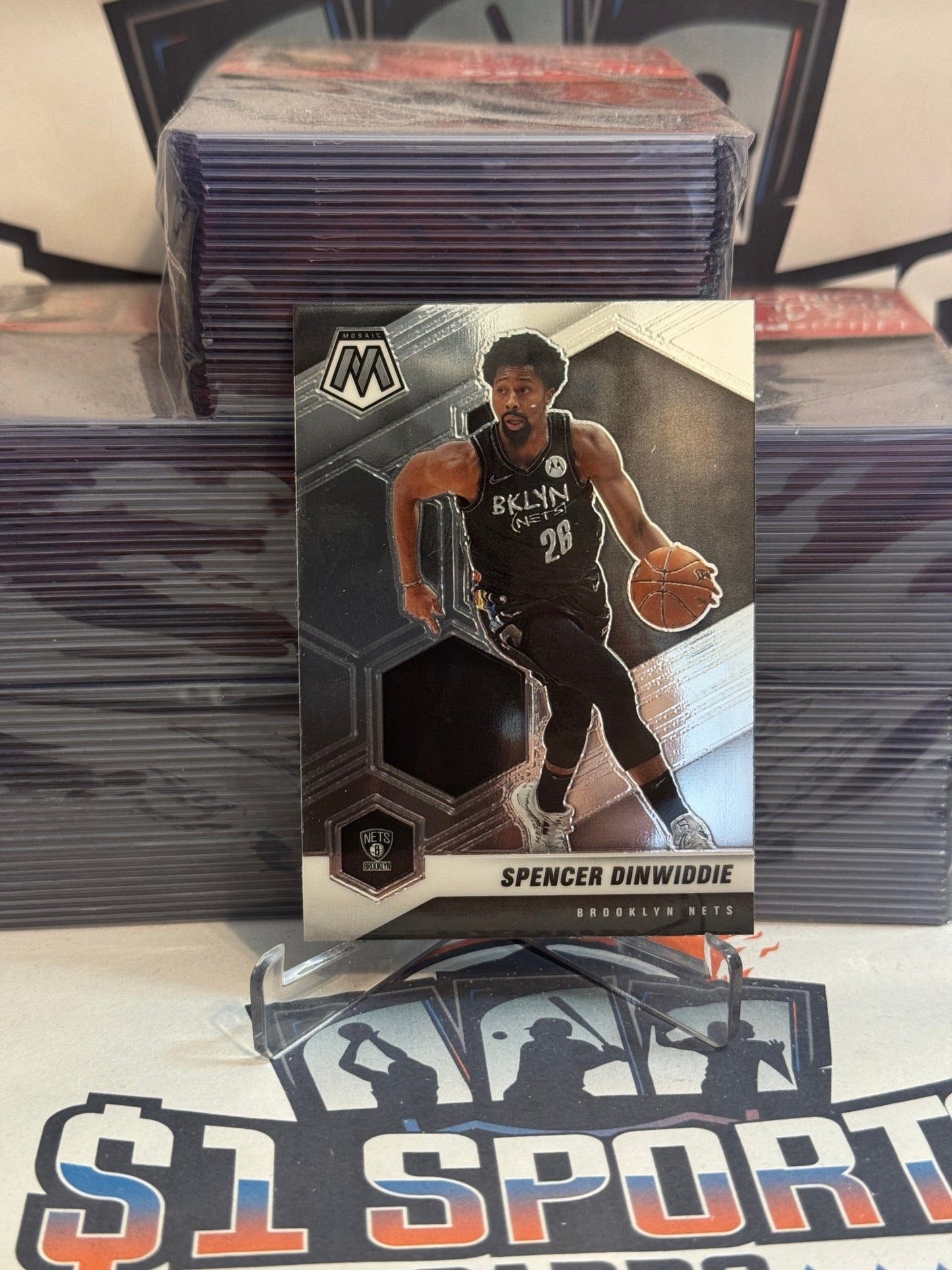 2020 Panini Mosaic Spencer Dinwiddie #6