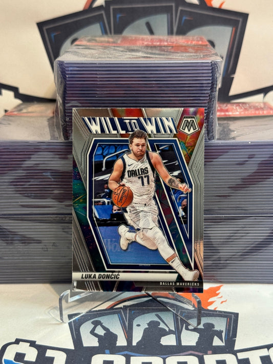 2020 Panini Mosaic (Will to Win) Luka Doncic #12